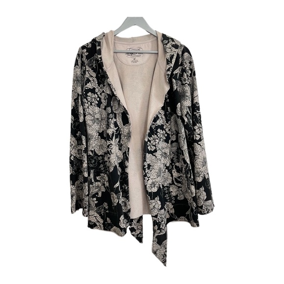 Vintage Lucky Brand French Terry Kimono Size XL - Picture 4 of 11